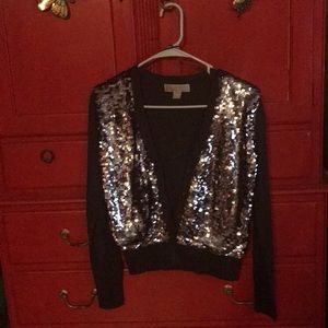 Michael Kors light sequined sweater